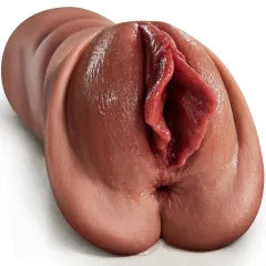 7.09" Brown Realistic TPE Masturbator