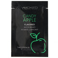 Aqua Flavored Lube .10oz/3ml in Candy Apple